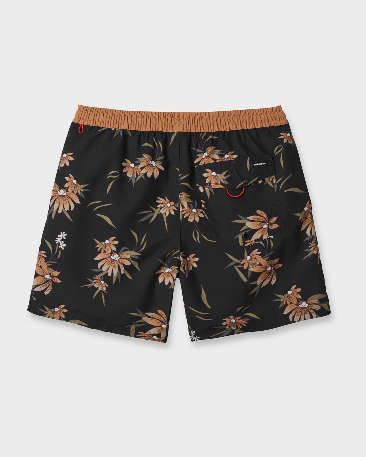 Everyday Coastal Flora 17" Swim Trunks - Black