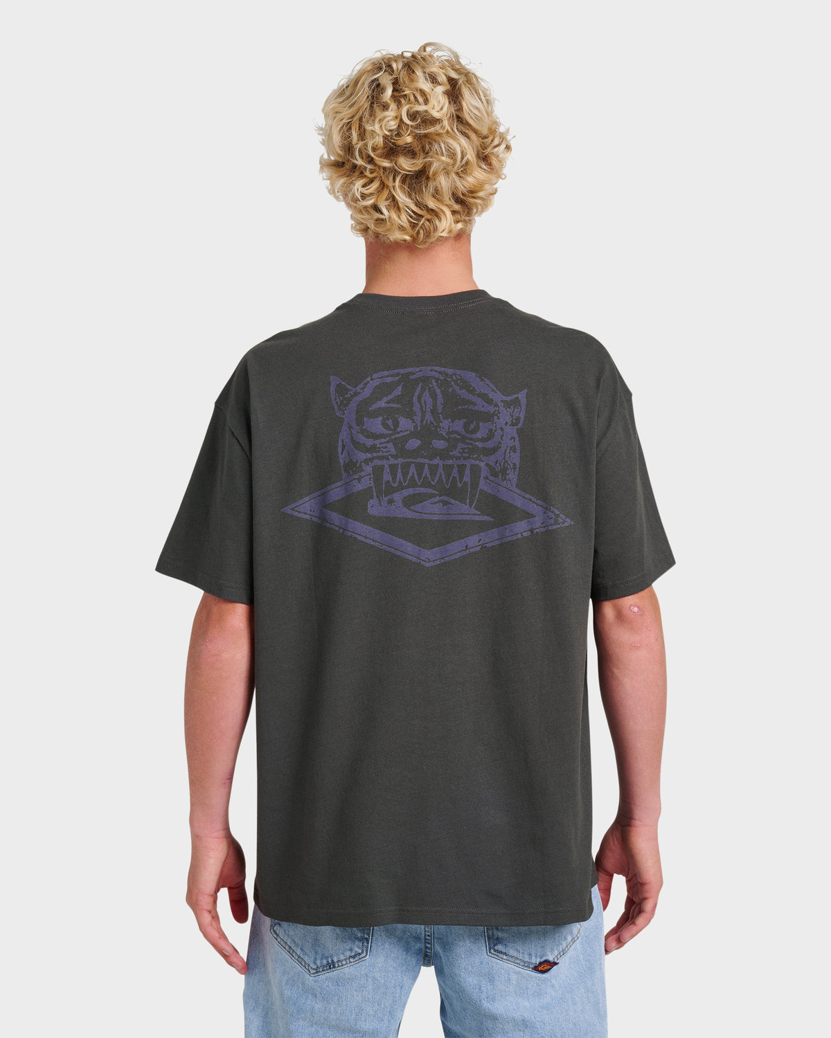 Jungle Cat Heavy Weight T-shirt - Phantom