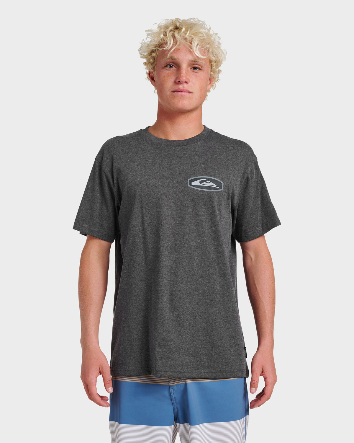 Stadium Emblem Classic T-shirt - Charcoal Heather