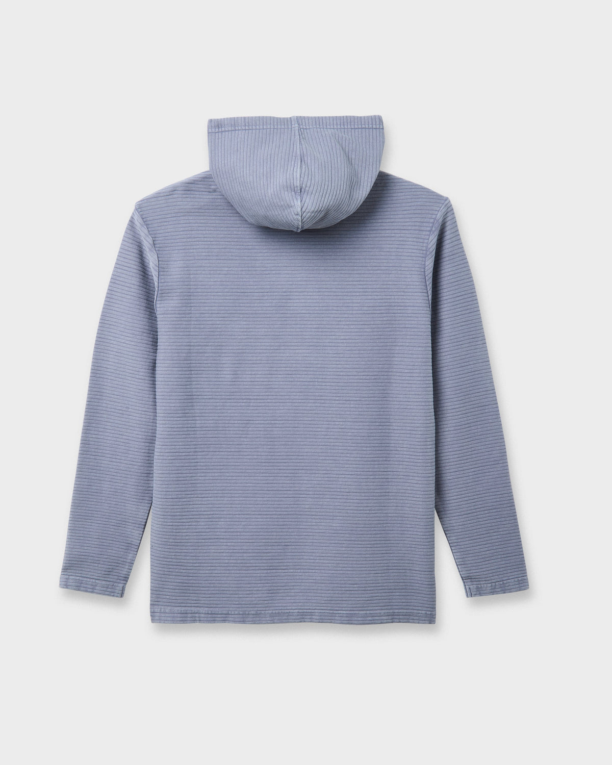Alamitos Long Sleeve Hooded Top - China Blue
