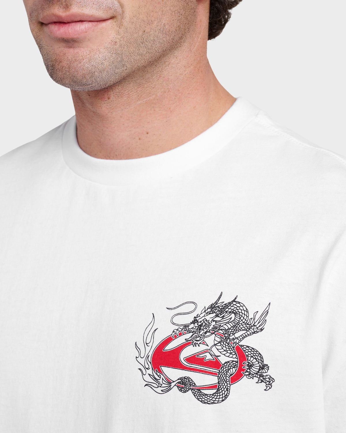 Dragon Master Heavy Weight T-shirt - White