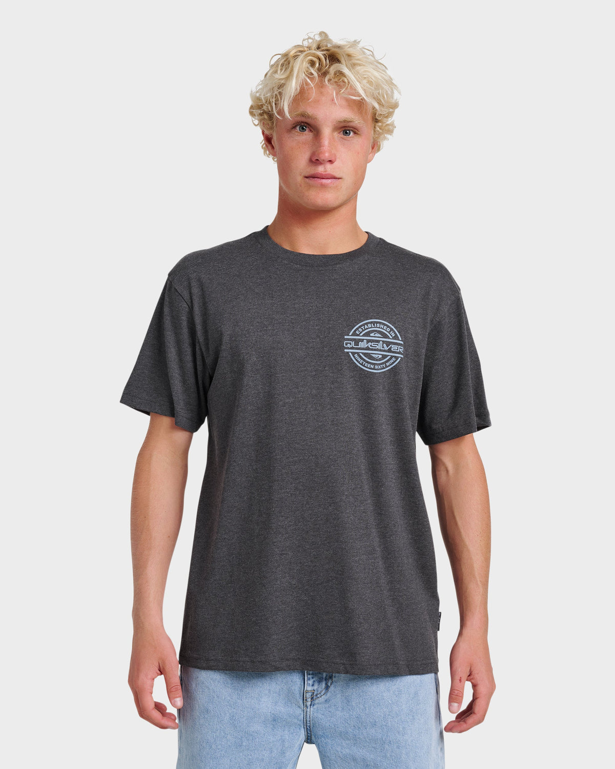 Mirrored Classic T-shirt - Charcoal Heather