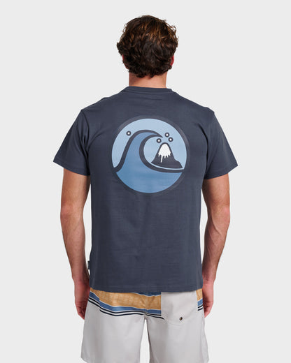 Jungle Wave Classic T-shirt - Navy