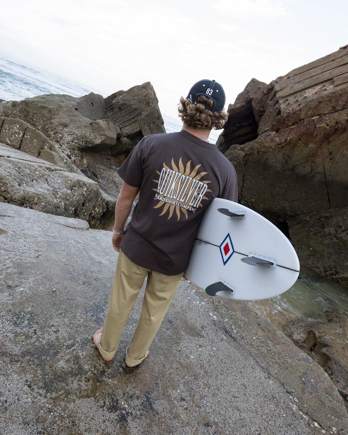 Sunny Side Up Classic T-shirt - Chocolate Brown