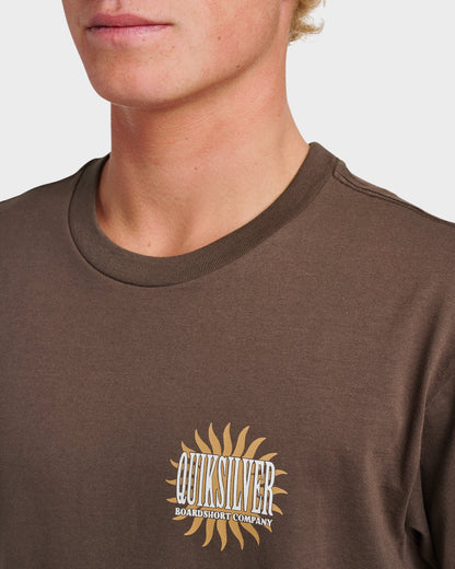 Sunny Side Up Classic T-shirt - Chocolate Brown