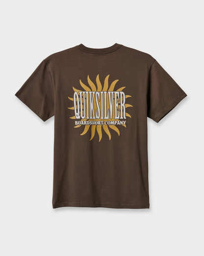 Sunny Side Up Classic T-shirt - Chocolate Brown