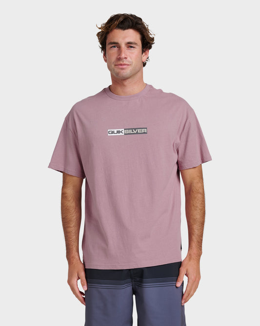 Saturn Tech Heavy Weight T-shirt - Elderberry