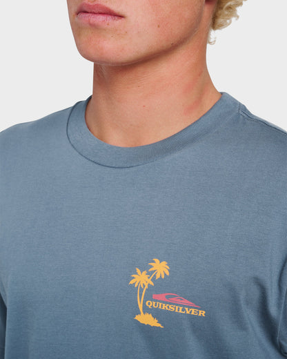 Tropical Surf Classic T-shirt - China Blue