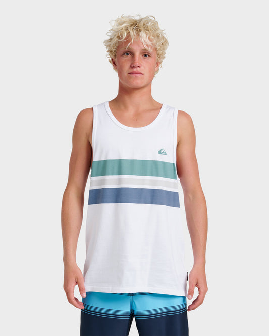 Og Stripe Tank - White