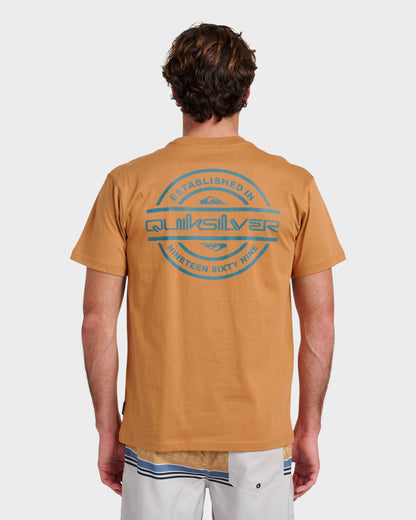 Mirrored Classic T-shirt - Almond