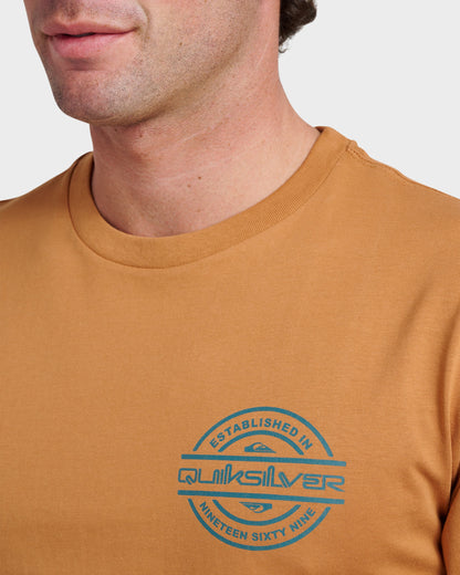 Mirrored Classic T-shirt - Almond