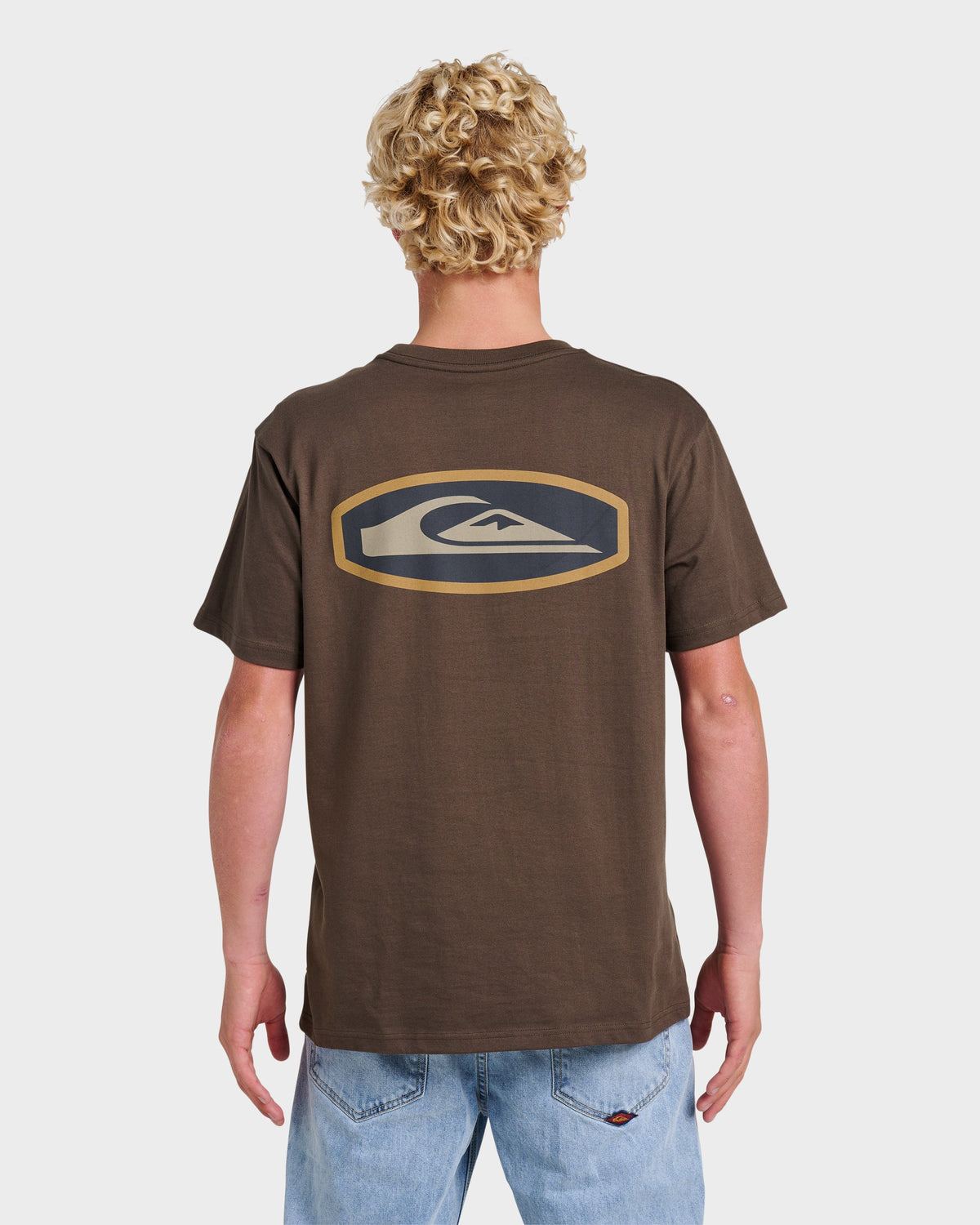 Stadium Emblem Classic T-shirt - Chocolate Brown