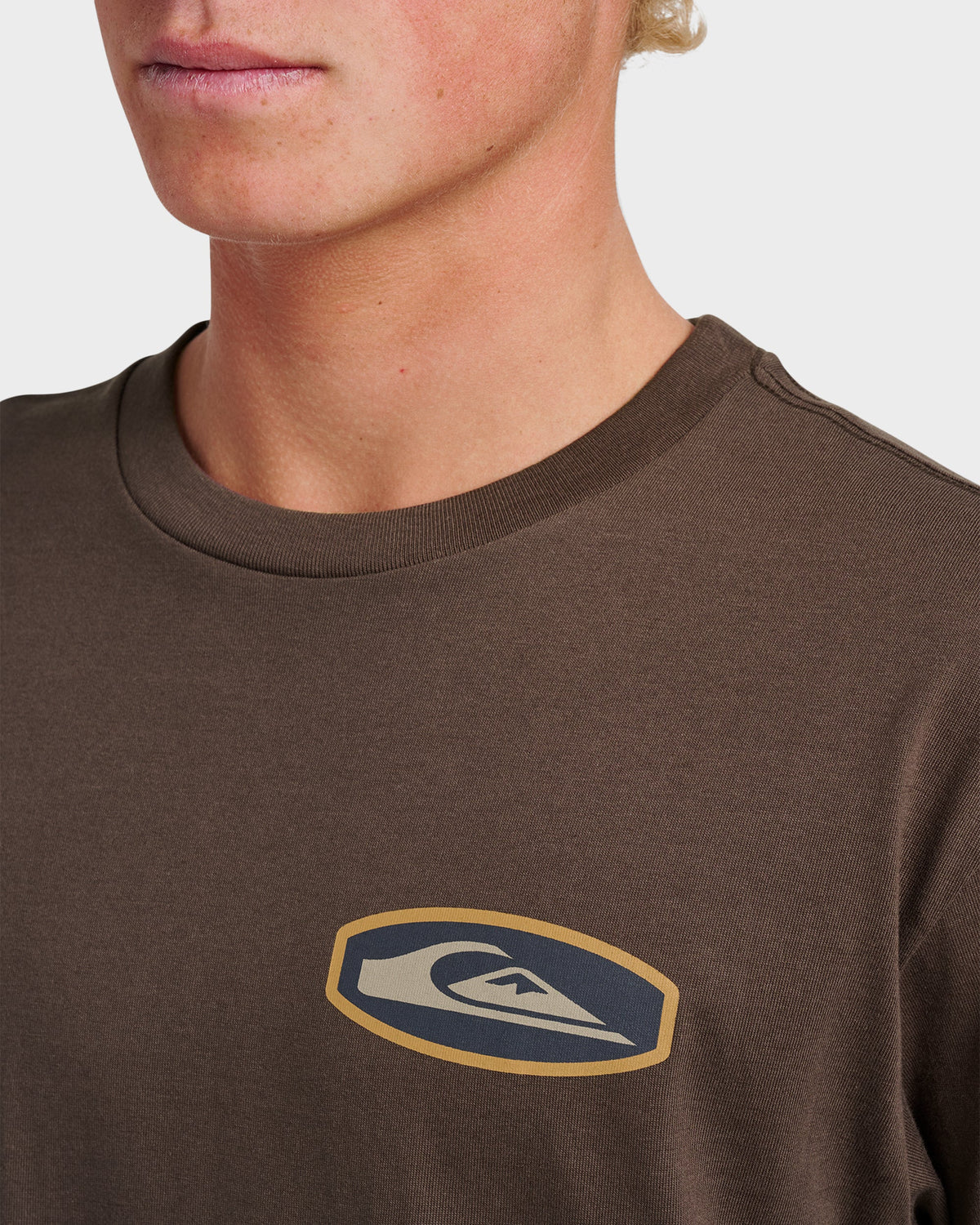 Stadium Emblem Classic T-shirt - Chocolate Brown