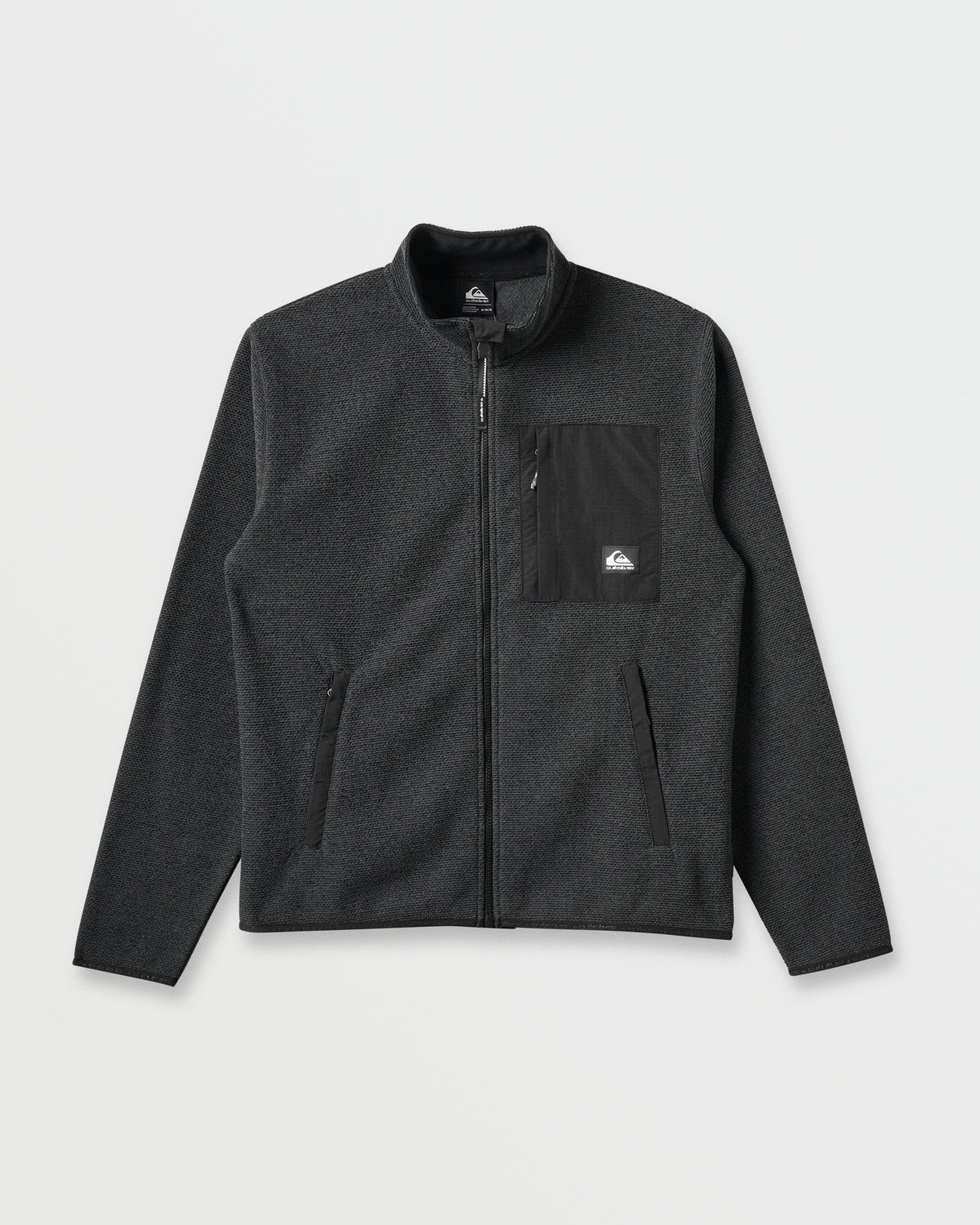 Aker Full Zip Technical Fleece - Black