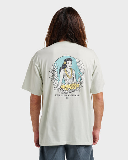 Waterman Aloha Sunset Classic T-shirt - Smoke