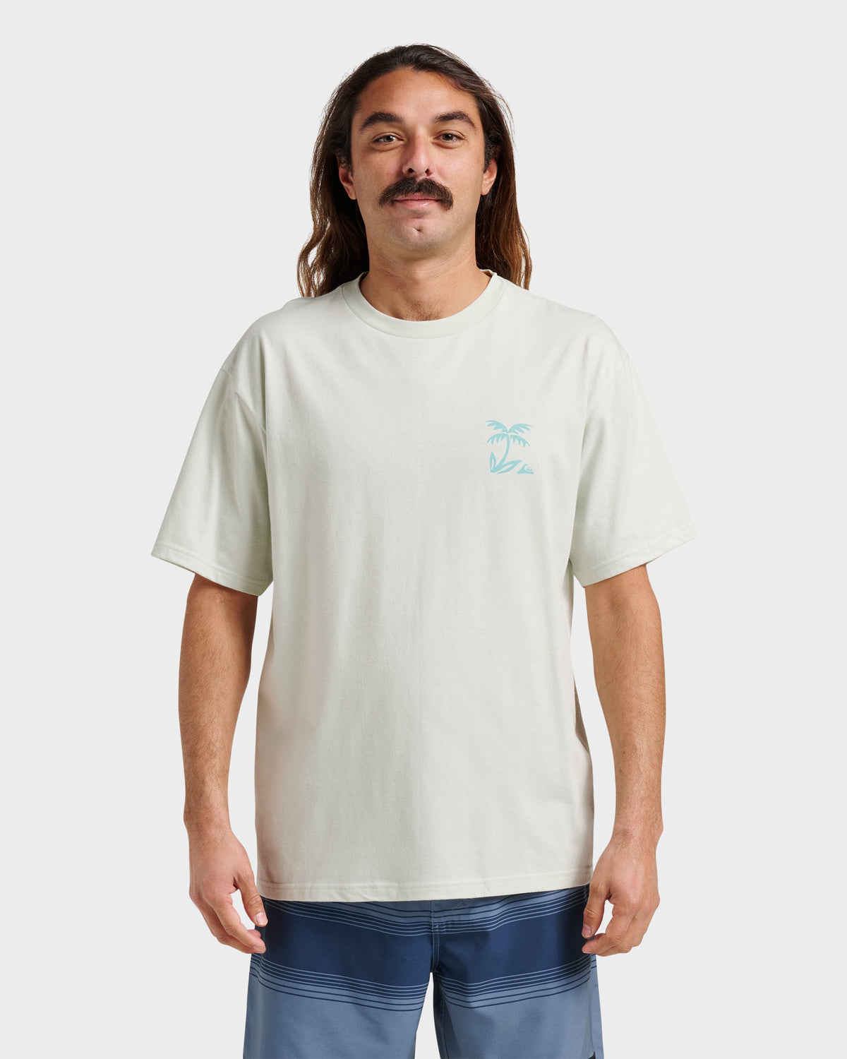 Waterman Back Band Classic T-shirt - Smoke