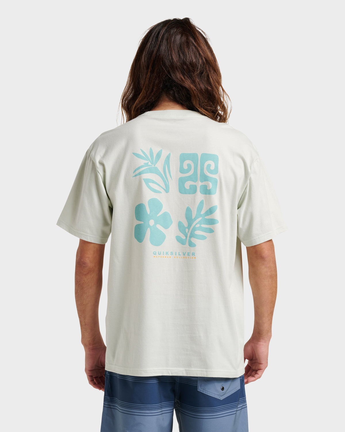 Waterman Back Band Classic T-shirt - Smoke
