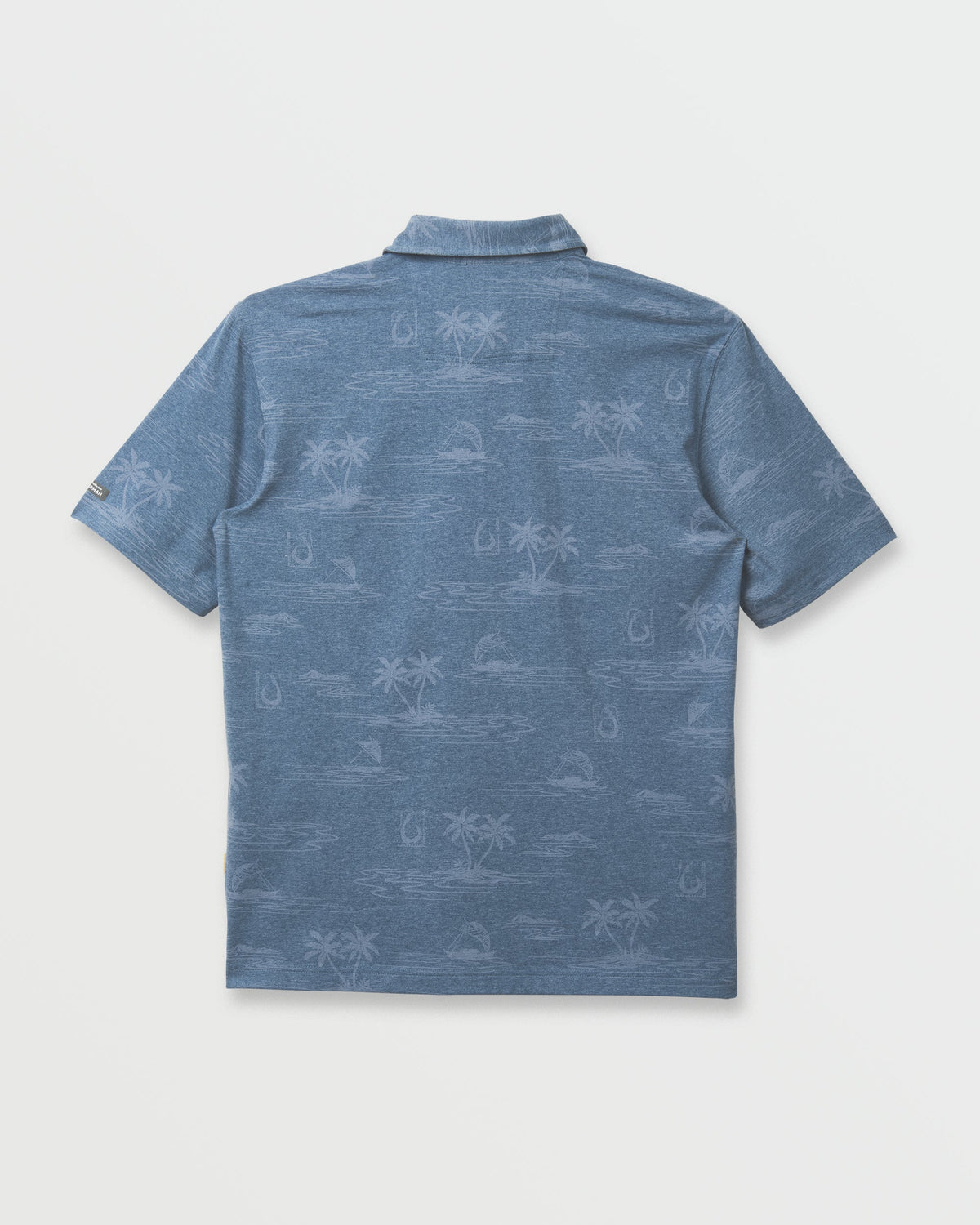 Waterman Island Daze Polo T-Shirt - Real Teal Heather