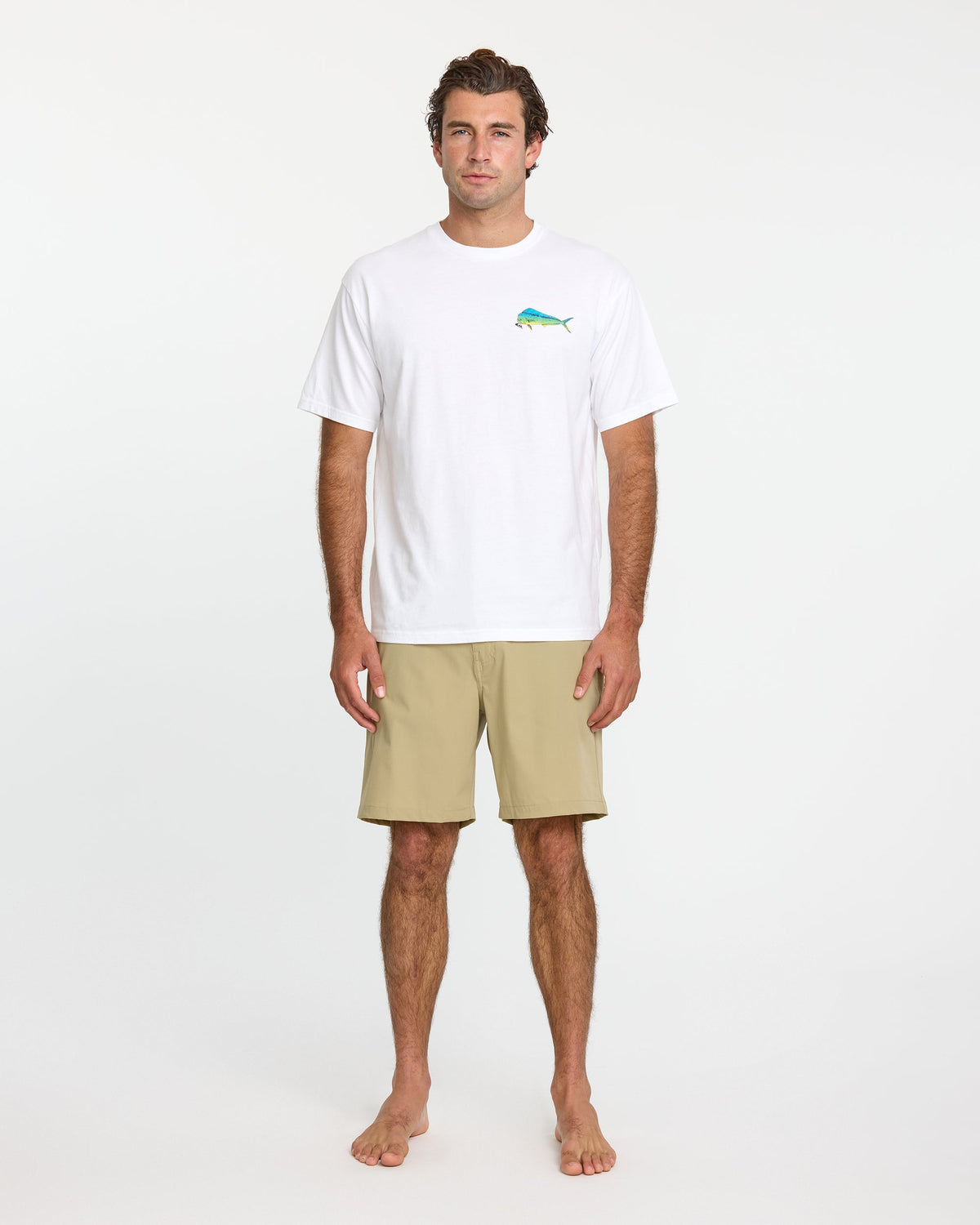 Waterman Quik Hook Classic T-shirt - White