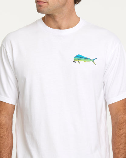 Waterman Quik Hook Classic T-shirt - White
