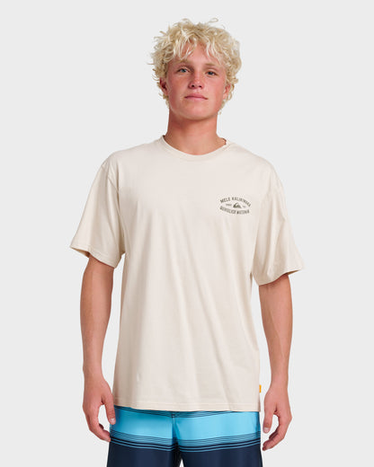 Waterman Tiki Holiday Classic T-shirt - Moonbeam