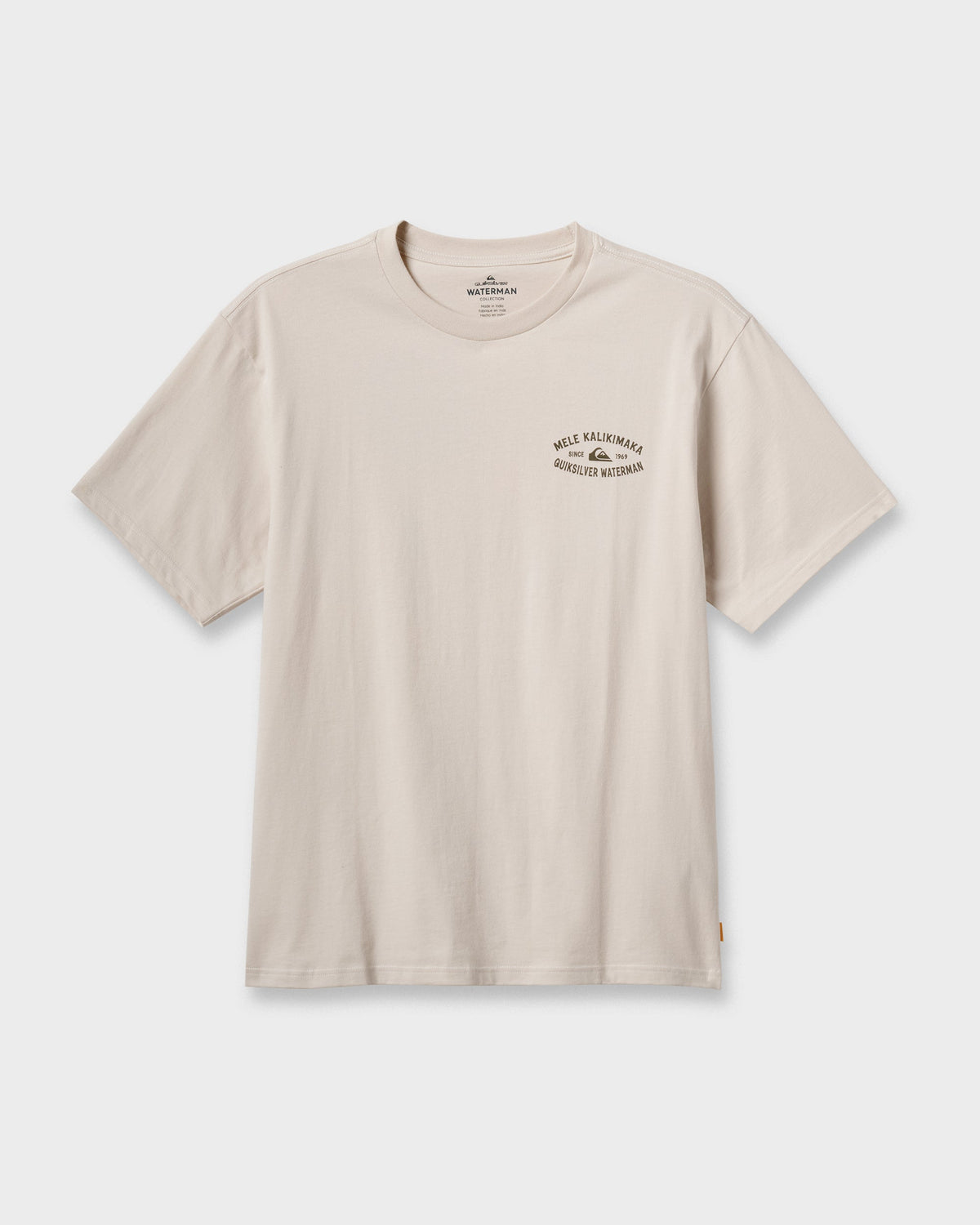 Waterman Tiki Holiday Classic T-shirt - Moonbeam