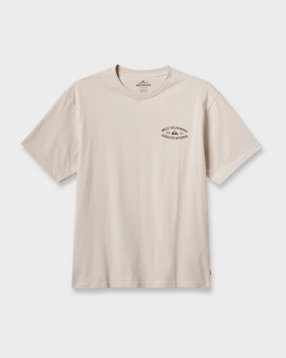 Waterman Tiki Holiday Classic T-shirt - Moonbeam