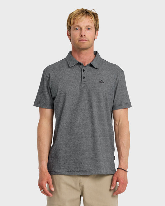 Sunset Cruise Polo Shirt - Black