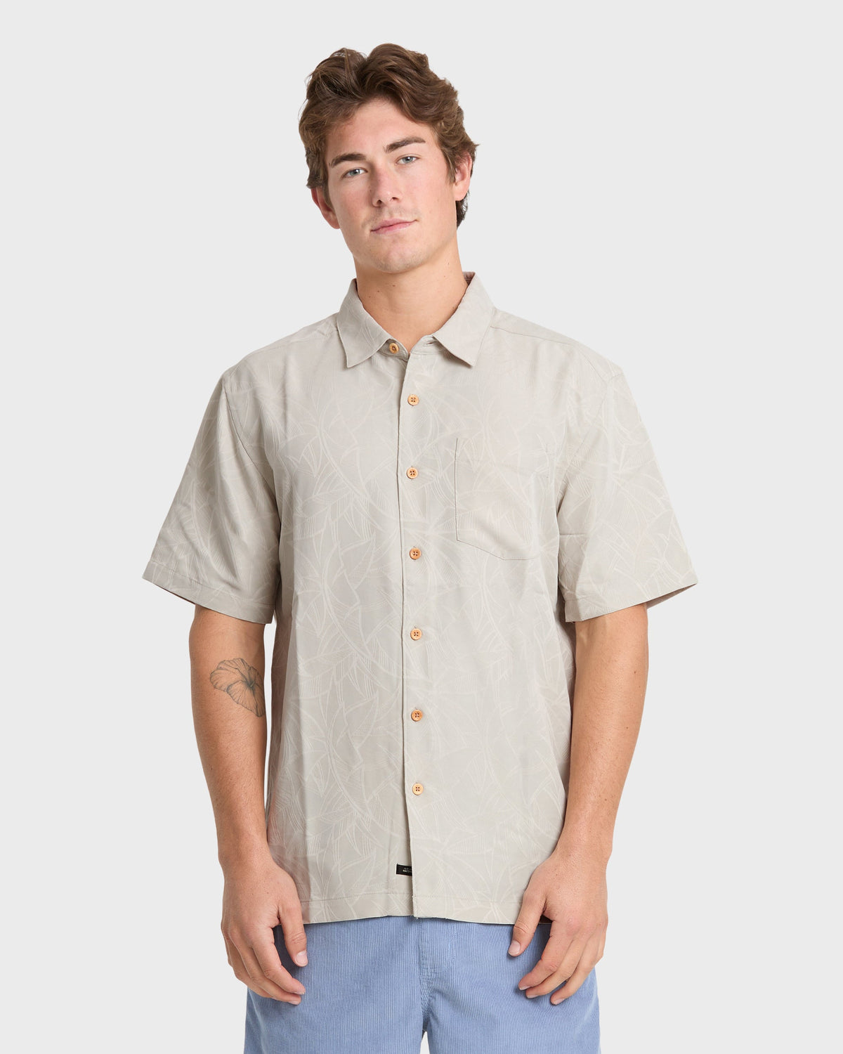 Waterman Island Jungle Shirt - Pelican