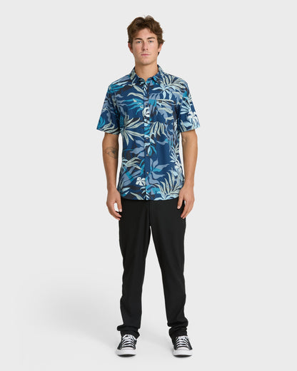 Blueweed Classic Short Sleeve Shirt - Navy