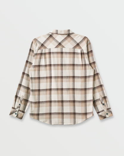Penmar Check Flannel Shirt - Silver Birch