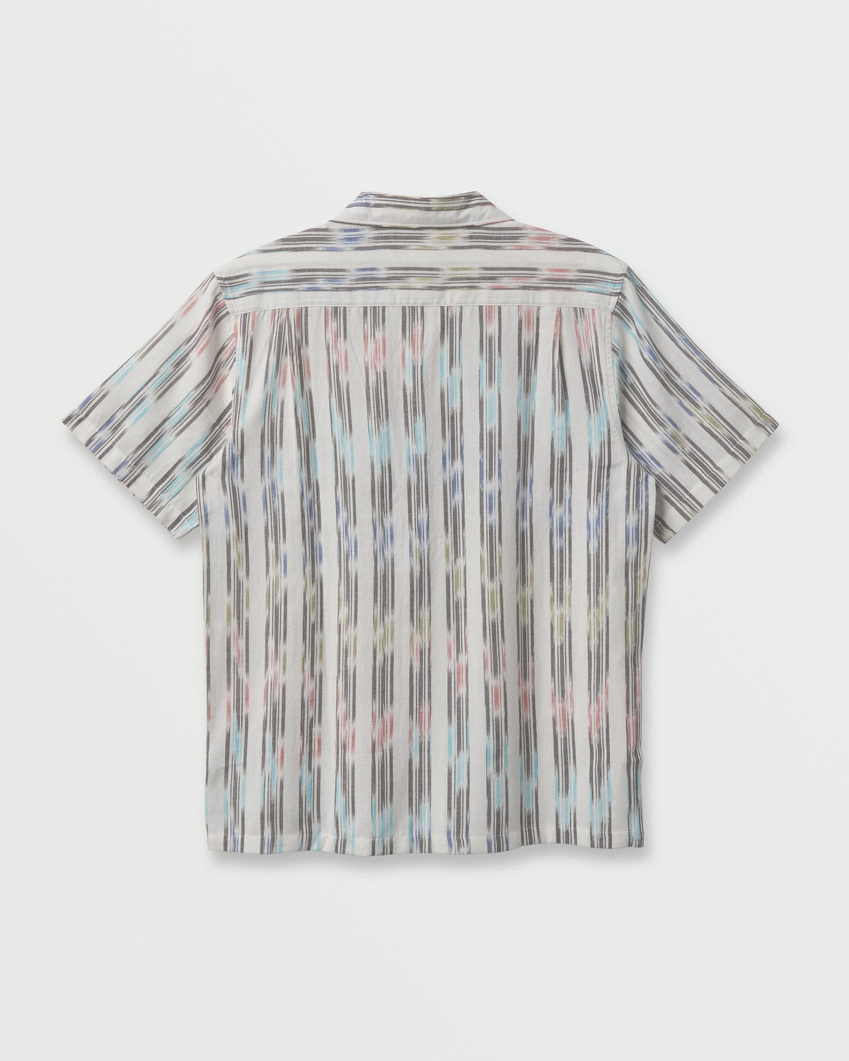 Space Dye Casual Short Sleeve Shirt - Off White