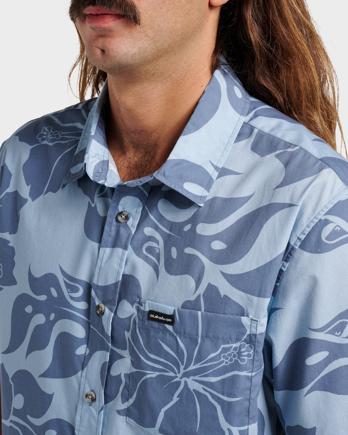 Oceanview Classic Short Sleeve Shirt - Ashley Blue