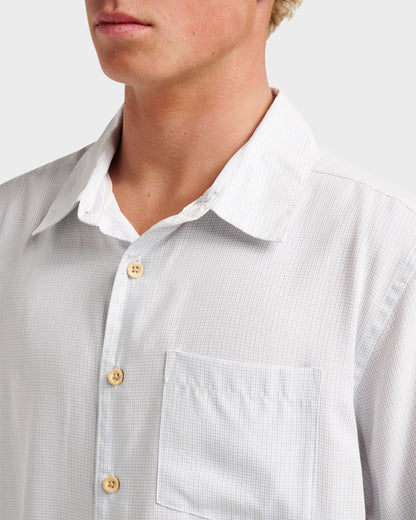 Waterman Check Out Shirt - White