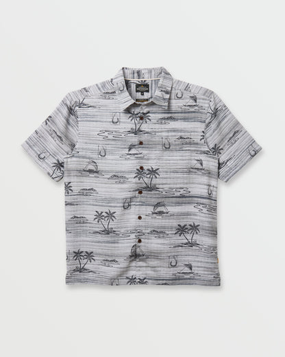 Waterman Island Daze Short Sleeve Shirt - Phantom