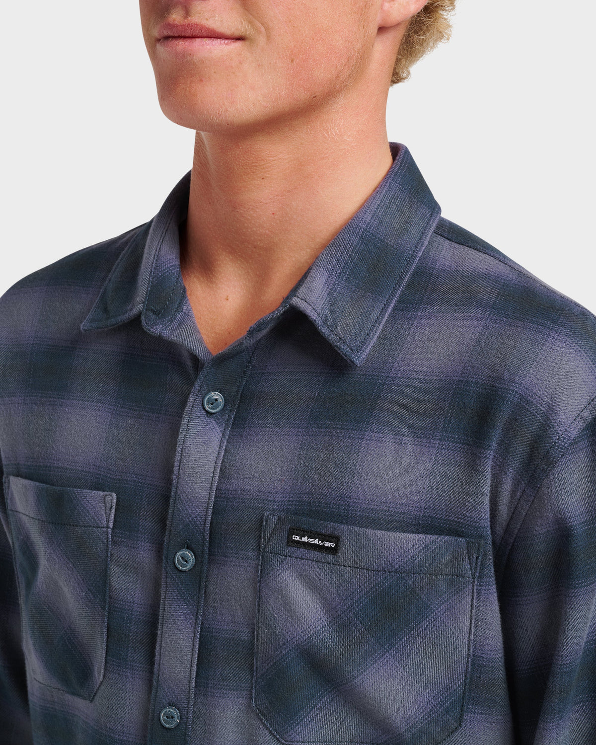 Terrace Stretch Flannel Shirt - Phantom