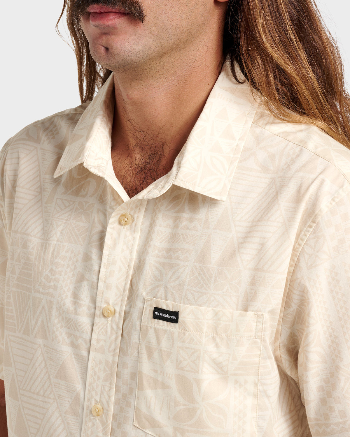 Makaha Classic Short Sleeve Shirt - Off White