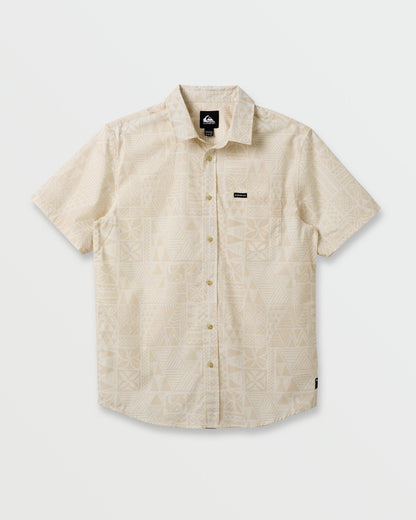 Makaha Classic Short Sleeve Shirt - Off White