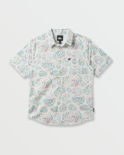 Shades Classic Stretch Short Sleeve Shirt - Off White
