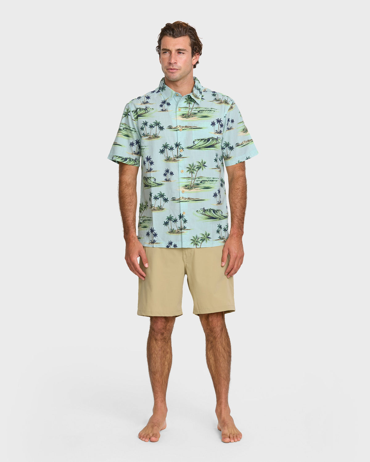 Waterman Day Dreamin' Shirt - Cool Blue