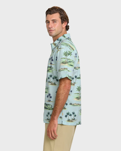 Waterman Day Dreamin' Shirt - Cool Blue