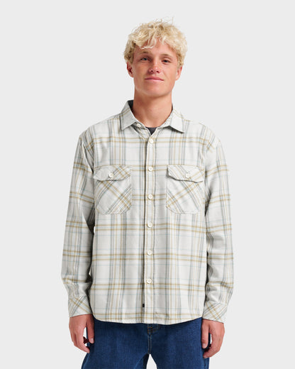 Waterman Bodie Flannel Shirt - Moonbeam