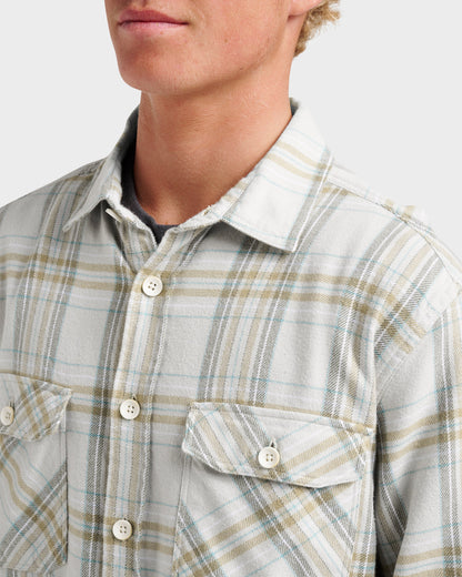 Waterman Bodie Flannel Shirt - Moonbeam