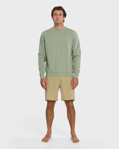 Saltwater Crewneck Sweatshirt - Herb