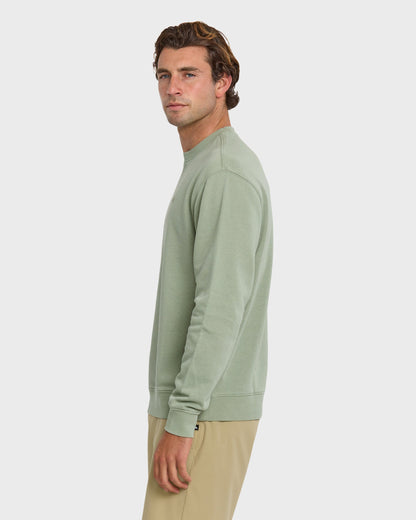 Saltwater Crewneck Sweatshirt - Herb