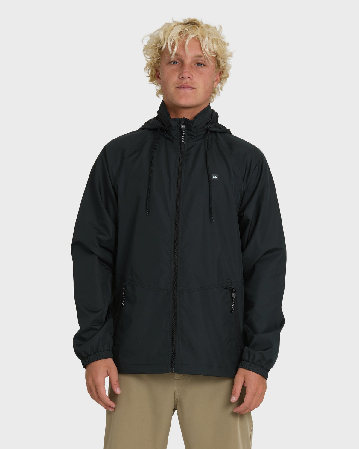 Waterman Shell Shock Water-Resistant Windbreaker - Black