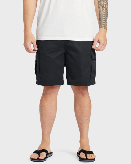 Waterman Maldive Atoll 20" Cargo Shorts - Black