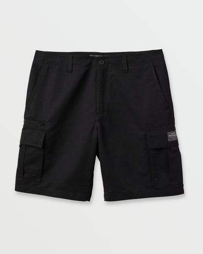 Waterman Maldive Atoll 20" Cargo Shorts - Black