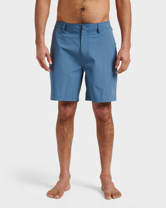Union Transit 19" Amphibian Hybrid Shorts - China Blue