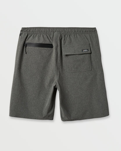 Waterman Suva 20" Amphibian Hybrid Shorts - Dark Grey Heather